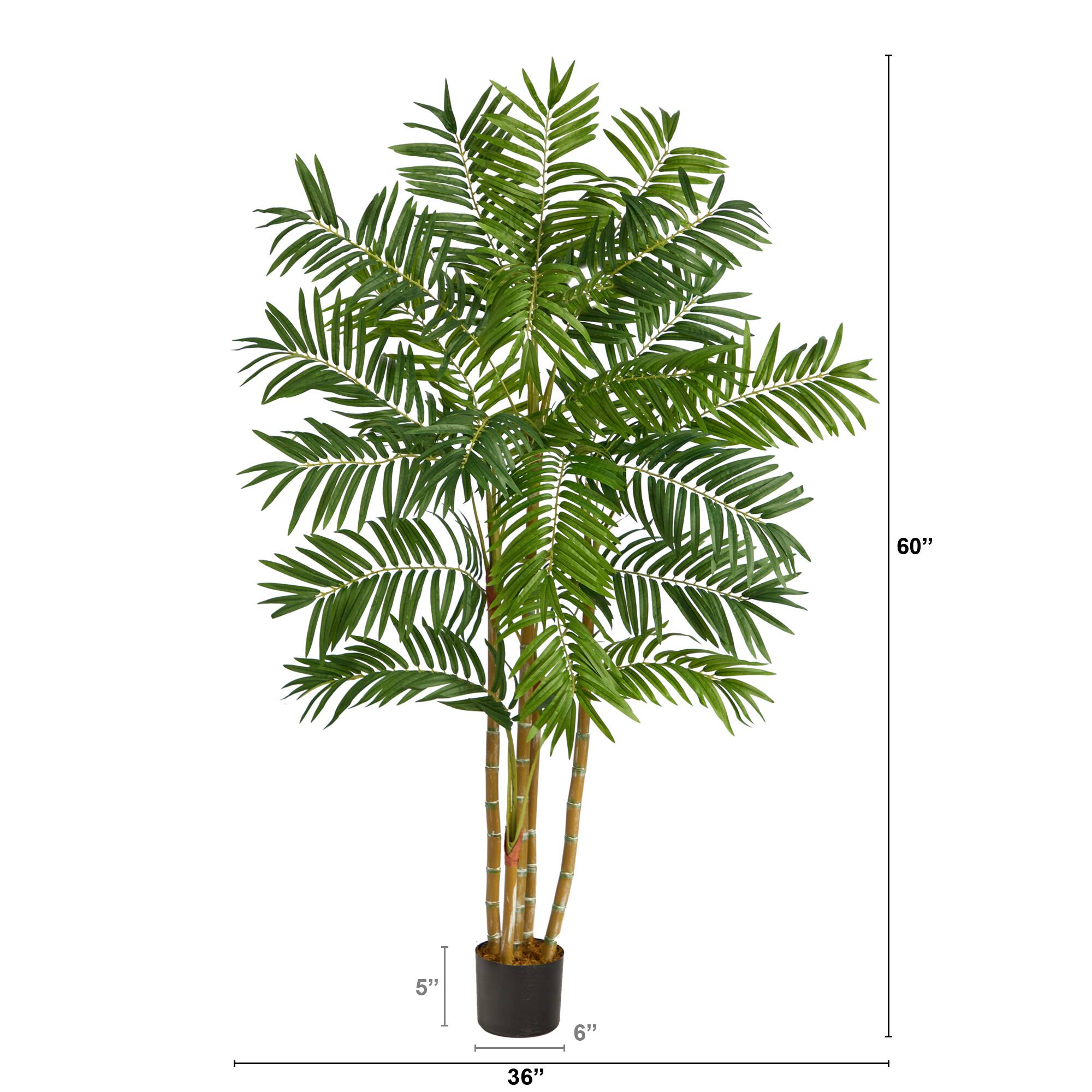 5ft. Potted Areca Palm Artificial Tree